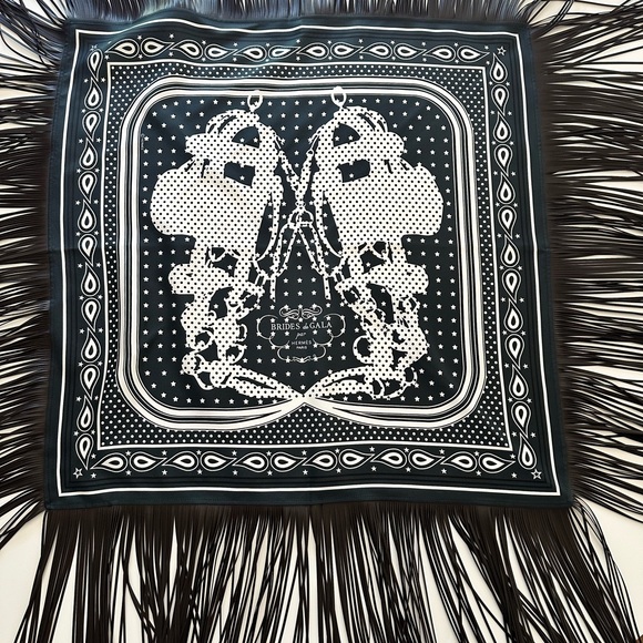 Hermes | Accessories | Hermes Brides De Gala Folk Bandana 55
